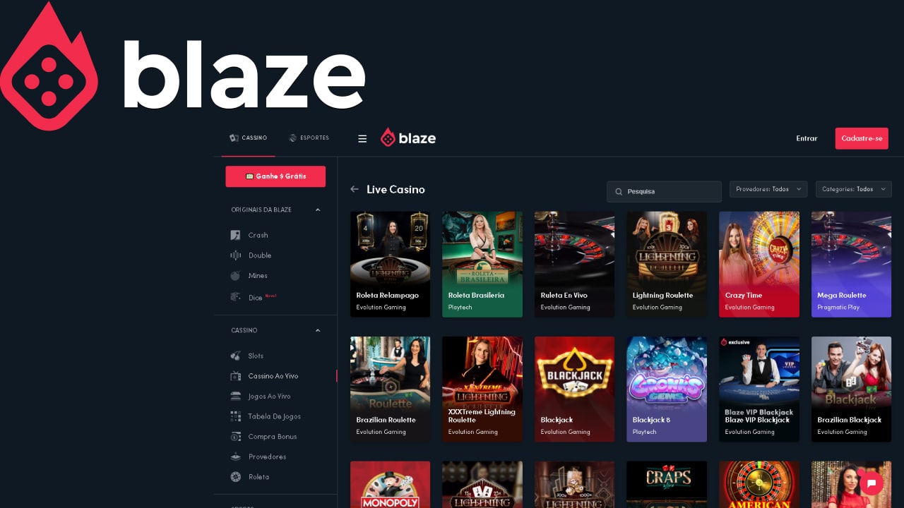 Cassino Blaze O que é