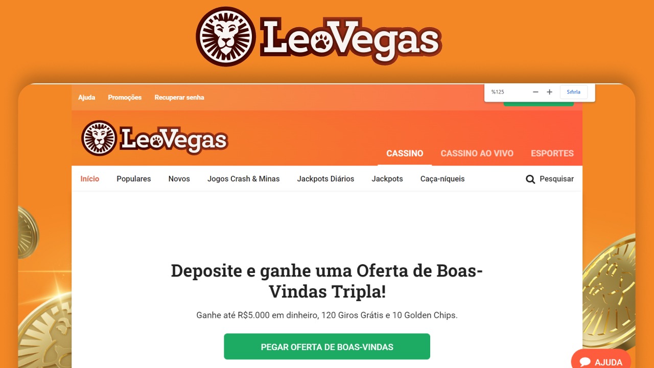 leovegas boas vindas
